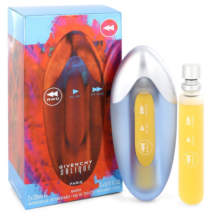 Oblique Rwd 0.67 oz Two 2/3 oz Eau De Toilette Spray Refills For Women By Givenchy