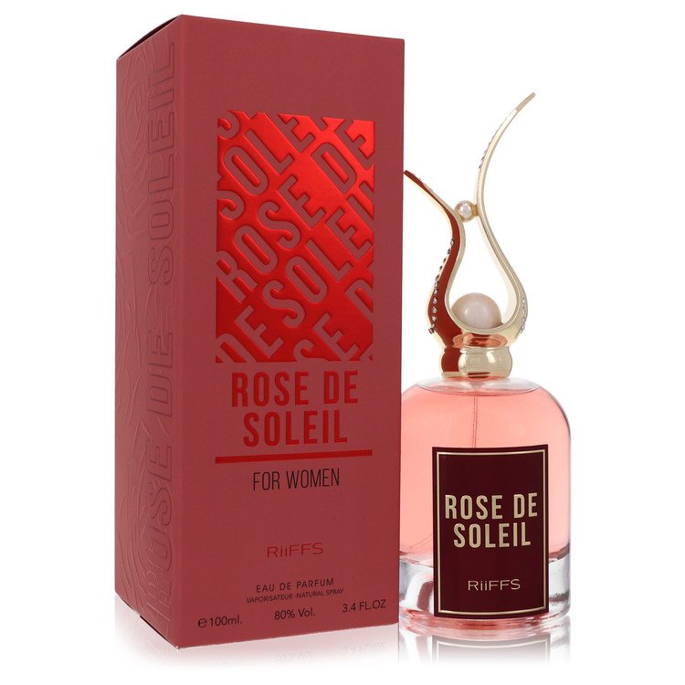 Riiffs Rose De Soleil 3.4 oz Eau De Parfum Spray For Women By Riiffs
