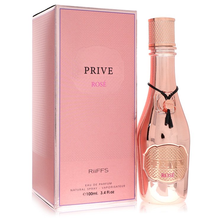 Riiffs Prive Rose 3.4 oz Eau De Parfum Spray For Women By Riiffs
