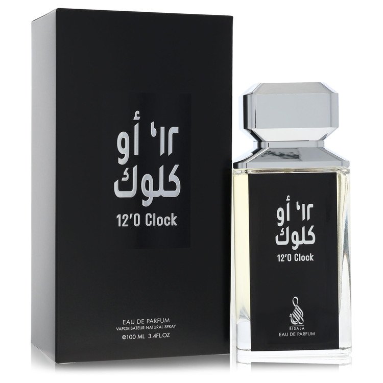 Risala 12'o Clock Eau De Parfum Spray 3.4 oz Eau De Parfum Spray (Unisex) For Men By Risala