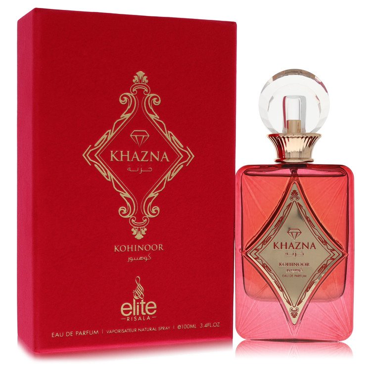 Risala Elite Khazna Kohinoor 3.4 oz Eau De Parfum Spray For Men By Risala