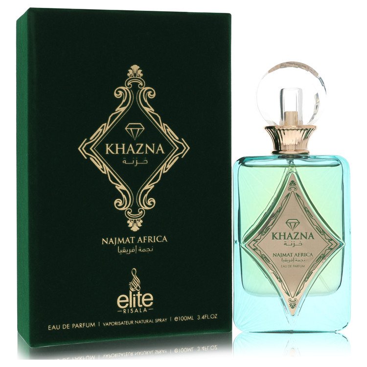 Risala Elite Khazna Najmat Africa 3.4 oz Eau De Parfum Spray For Men By Risala