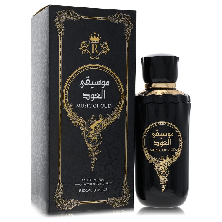 Risala Music Of Oud 3.4 oz Eau De Parfum Spray For Men By Risala
