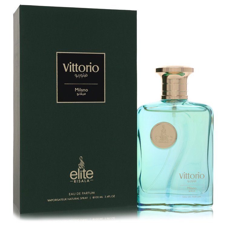 Risala Elite Vittorio Milano 3.4 oz Eau De Parfum Spray For Men By Risala