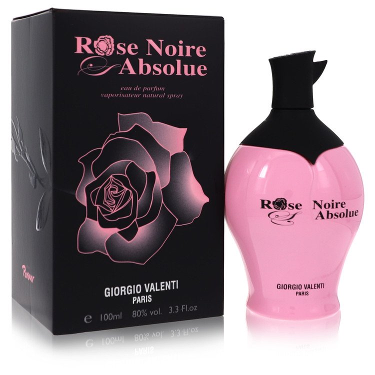 Rose Noire Absolue 3.4 oz Eau De Parfum Spray For Women By Giorgio Valenti