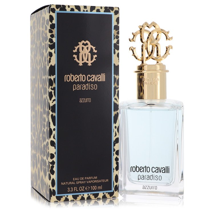Roberto Cavalli Paradiso Azzurro 3.3 oz Eau De Parfum Spray For Women By Roberto Cavalli
