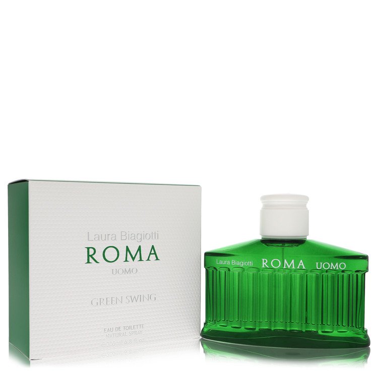 Roma Uomo Green Swing 6.8 oz Eau De Toilette Spray For Men By Laura Biagiotti