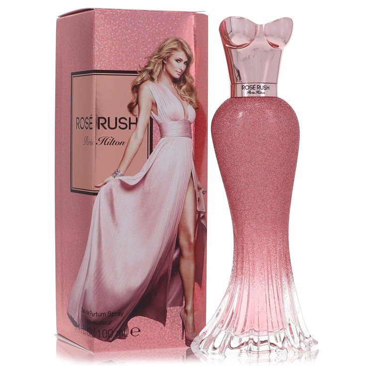 Paris Hilton Rose Rush 3.4 oz Eau De Parfum Spray For Women By Paris Hilton