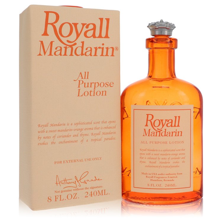 Royall Mandarin 8 oz All Purpose Lotion / Cologne For Men By Royall Fragrances