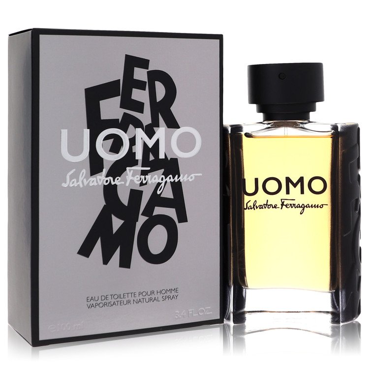 Salvatore Ferragamo Uomo 3.4 oz Eau De Toilette Spray For Men By Salvatore Ferragamo