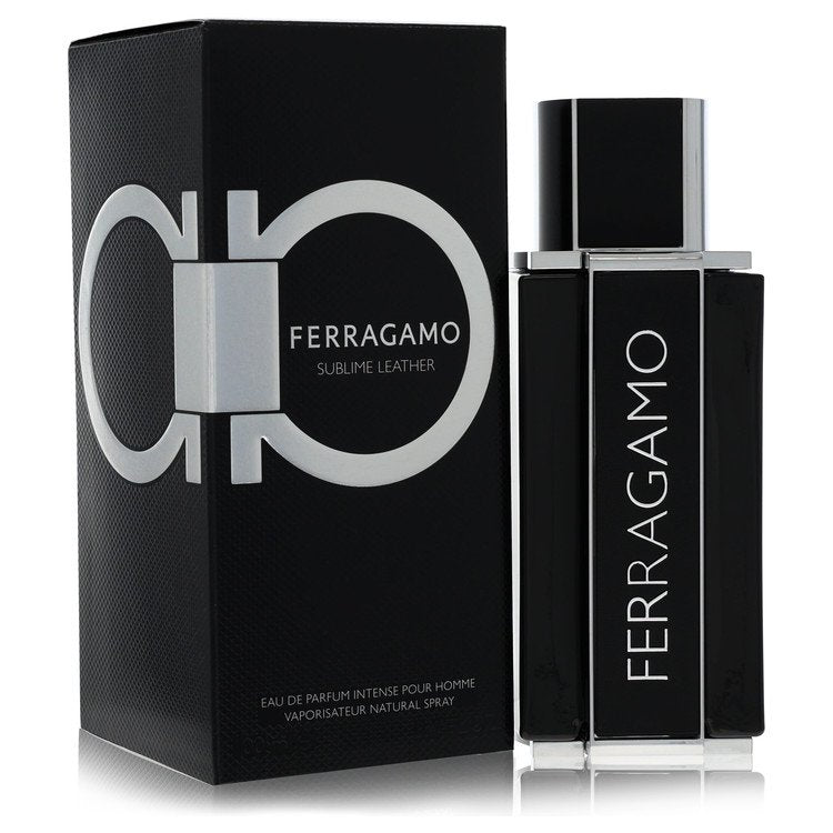 Salvatore Ferragamo Sublime Leather 3.4 oz Eau De Parfum Intense Spray For Men By Salvatore Ferragamo