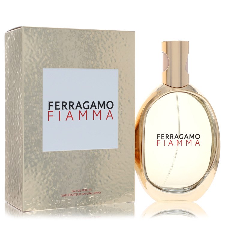 Salvatore Ferragamo Fiamma Eau De Parfum Refillable Spray 3.4 oz Eau De Parfum Refillable Spray (Unisex) For Women By Salvatore Ferragamo