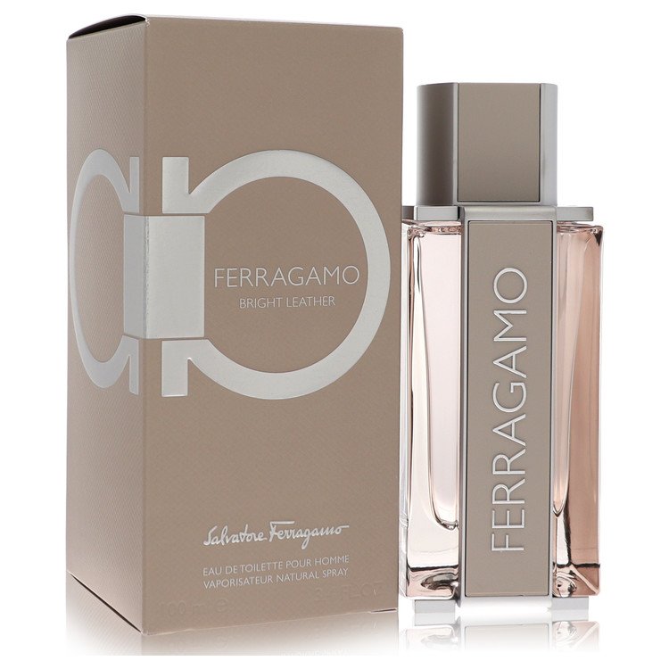 Salvatore Ferragamo Bright Leather 3.4 oz Eau De Toilette Spray For Men By Salvatore Ferragamo