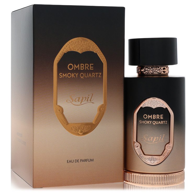 Sapil Ombre Smoky Quartz Eau De Parfum Spray 3.4 oz Eau De Parfum Spray (Unisex) For Men By Sapil