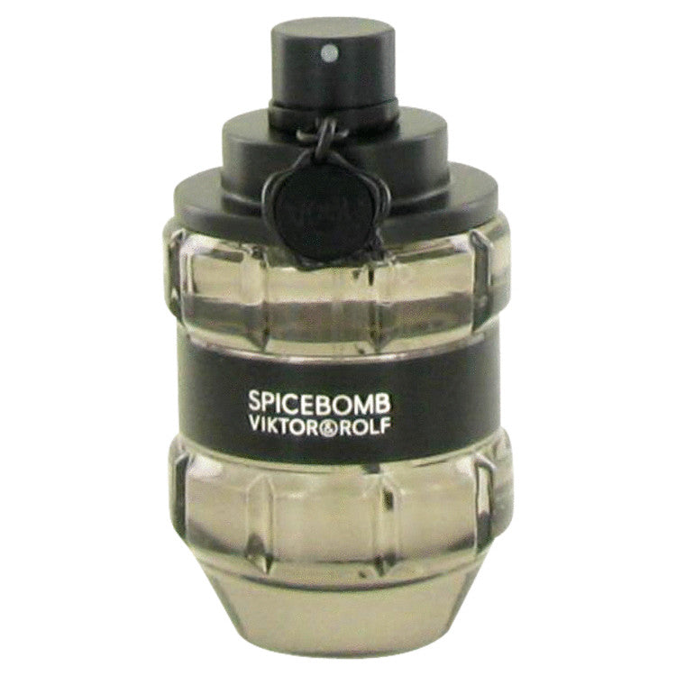 Spicebomb Eau De Toilette Spray 3 oz Eau De Toilette Spray (Tester) For Men By Viktor & Rolf