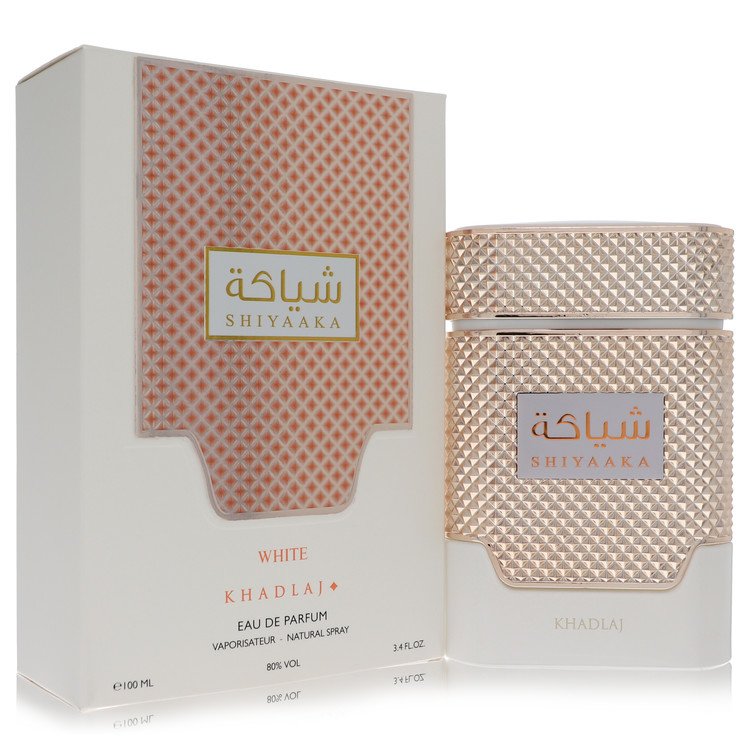 Khadlaj Shiyaaka White 3.4 oz Eau De Parfum Spray For Men By Khadlaj