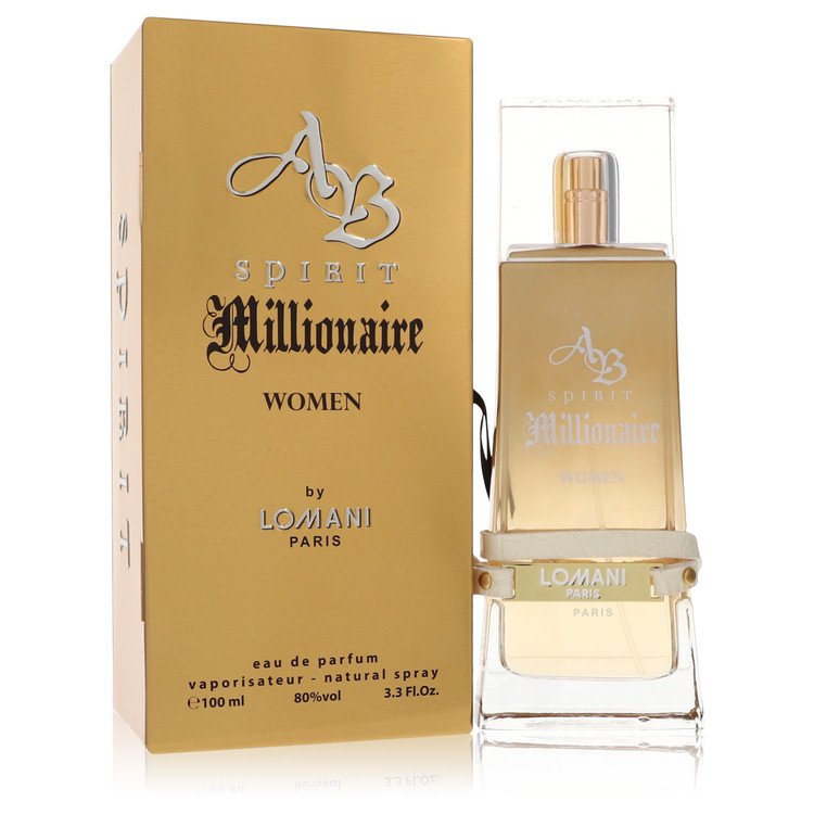 Spirit Millionaire 3.3 oz Eau De Parfum Spray For Women By Lomani
