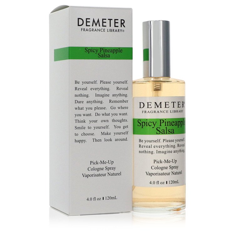 Demeter Spicy Pineapple Salsa Cologne Spray 4 oz Cologne Spray (Unisex) For Men By Demeter