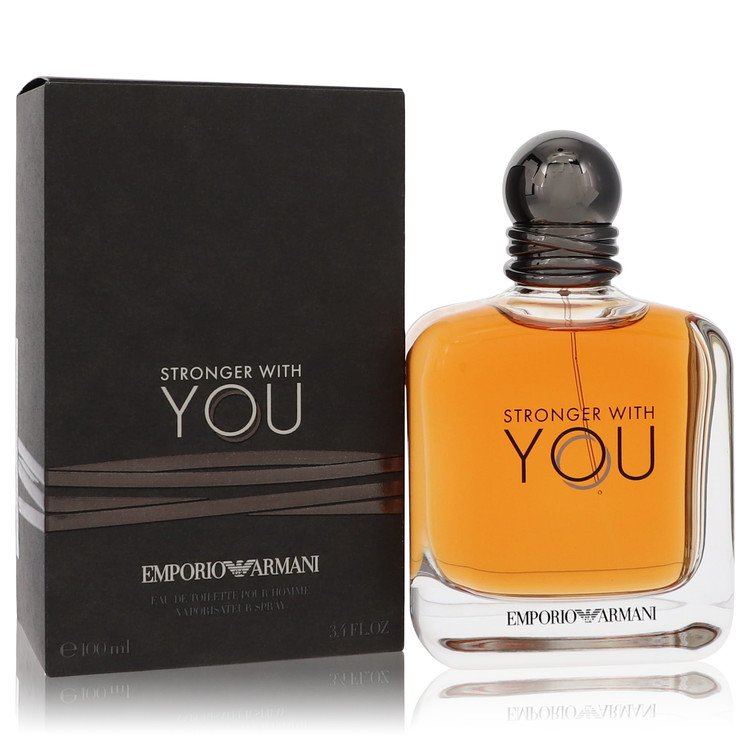 Stronger With You 3.4 oz Eau De Toilette Spray For Men By Giorgio Armani