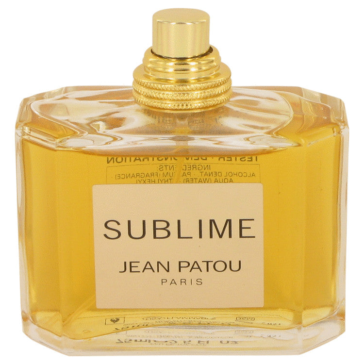 Sublime Eau De Toilette Spray 2.5 oz Eau De Toilette Spray (Tester) For Women By Jean Patou