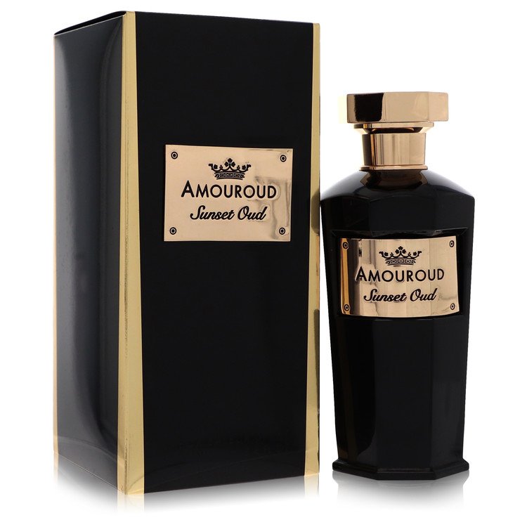 Sunset Oud Eau De Parfum Spray 3.4 oz Eau De Parfum Spray (Unisex) For Men By Amouroud