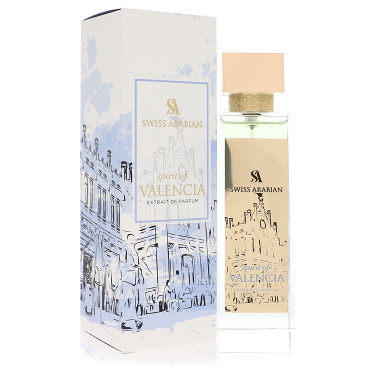 Swiss Arabian Spirit Of Valencia Extrait De Parfum Spray 3.4 oz Extrait De Parfum Spray (Unisex) For Men By Swiss Arabian