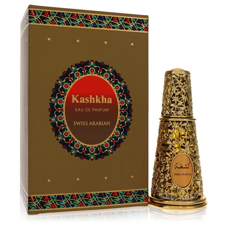 Swiss Arabian Kashkha Eau De Parfum Spray 1.7 oz Eau De Parfum Spray (Unisex) For Men By Swiss Arabian