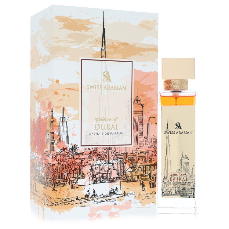 Swiss Arabian Opulence Of Dubai Extrait De Parfum Spray 3.4 oz Extrait De Parfum Spray (Unisex) For Women By Swiss Arabian