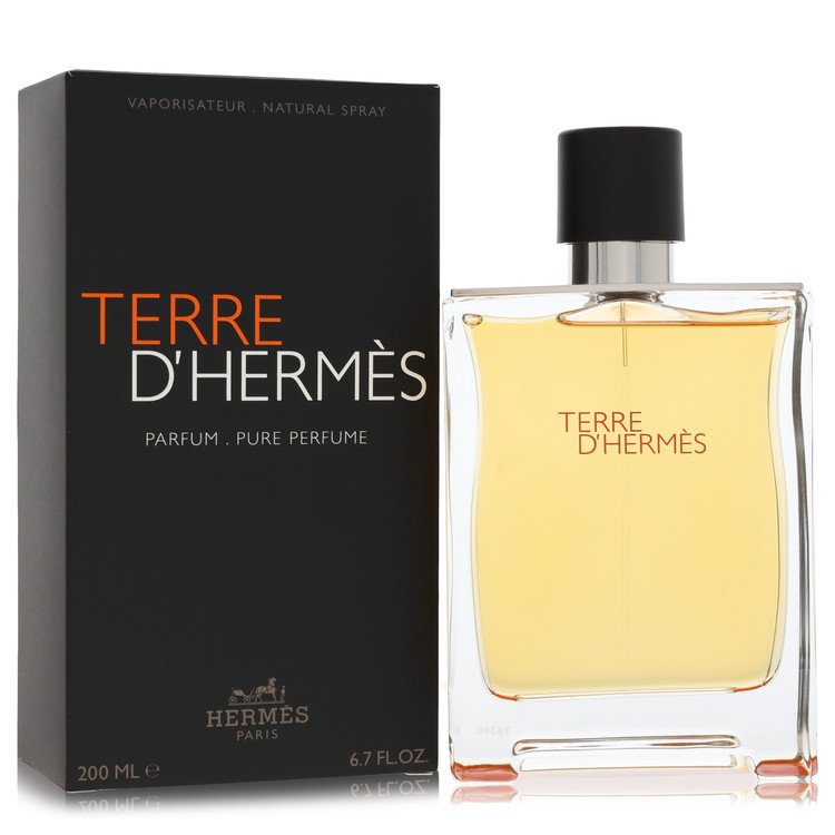 Terre D'hermes 6.7 oz Pure Perfume Spray For Men By Hermes