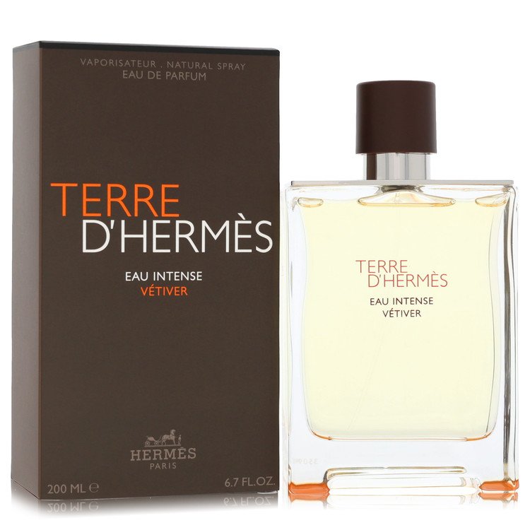 Terre D'hermes Eau Intense Vetiver 6.8 oz Eau De Parfum Spray For Men By Hermes