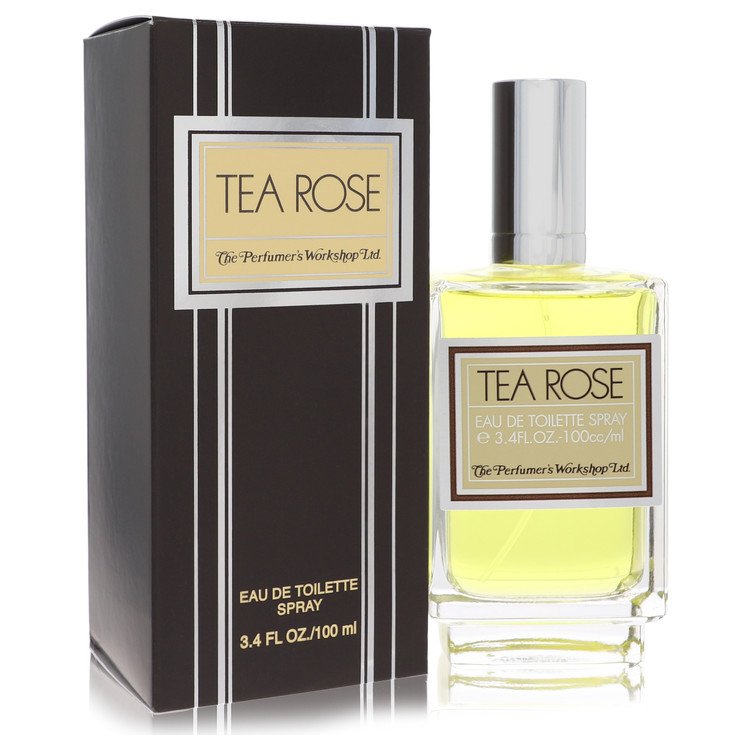 Tea Rose 3.4 oz Eau De Toilette Spray For Women By Perfumers Workshop