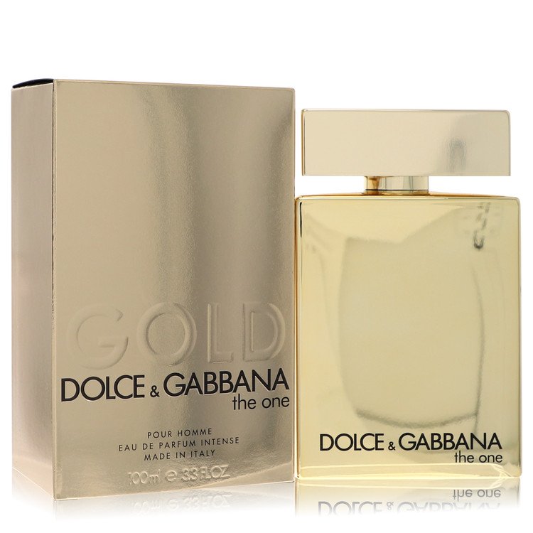 The One Gold 3.3 oz Eau De Parfum Intense Spray For Men By Dolce & Gabbana