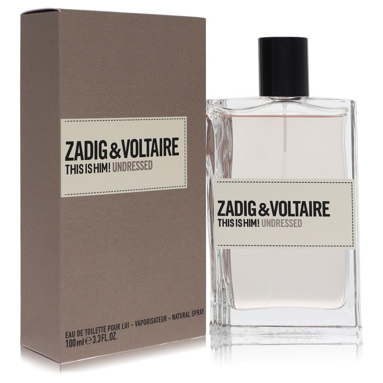 This Is Him Undressed 3.3 oz Eau De Toilette Spray For Men By Zadig & Voltaire