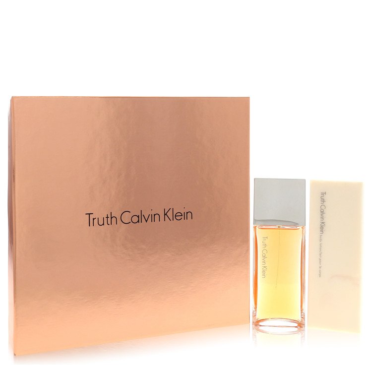 Truth Gift Set 1.7 oz Eau De Parfum Spray + 3.4 oz Body Lotion For Women By Calvin Klein