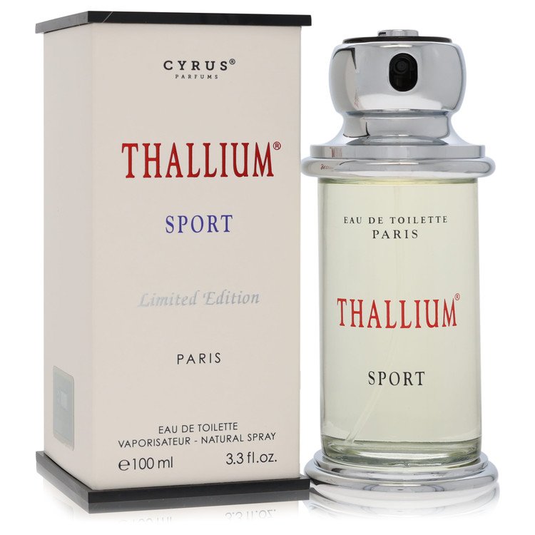 Thallium Sport Eau De Toilette Spray 3.4 oz Eau De Toilette Spray (Limited Edition) For Men By Parfums Jacques Evard