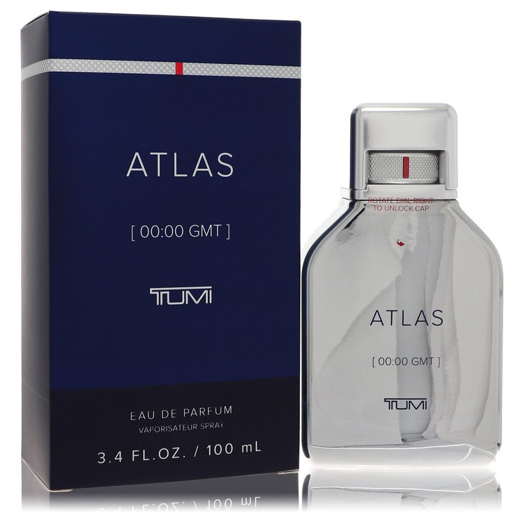 Tumi Atlas 3.4 oz Eau De Parfum Spray For Men By Tumi