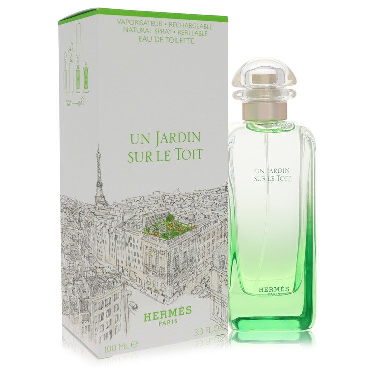 Un Jardin Sur Le Toit 3.3 oz Eau De Toilette Spray For Women By Hermes