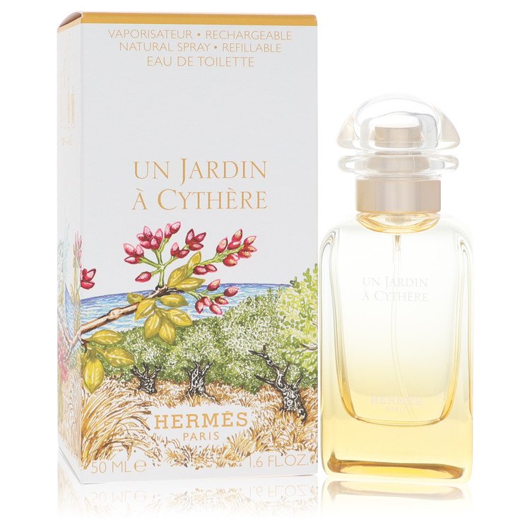 Un Jardin A Cythere 1.6 oz Eau De Toilette Spray Refillable (Unisex) For Women By Hermes