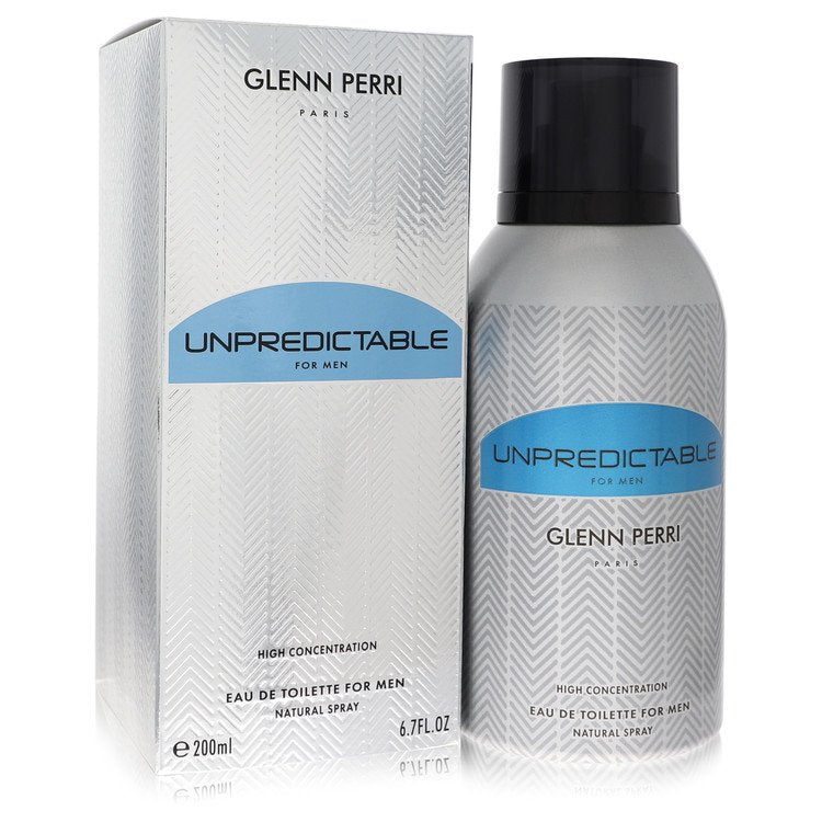 Unpredictable High Concentration 6.7 oz Eau De Toilette Spray For Men By Glenn Perri