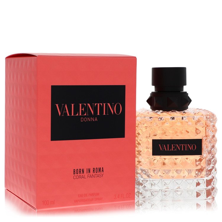 Valentino Donna Born In Roma Coral Fantasy 3.4 oz Eau De Parfum Spray For Women By Valentino