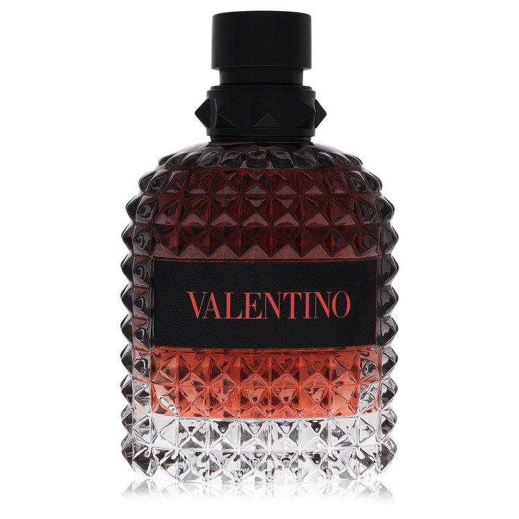 Valentino Uomo Born In Roma Coral Fantasy Eau De Toilette Spray 3.4 oz Eau De Toilette Spray (Unboxed) For Men By Valentino