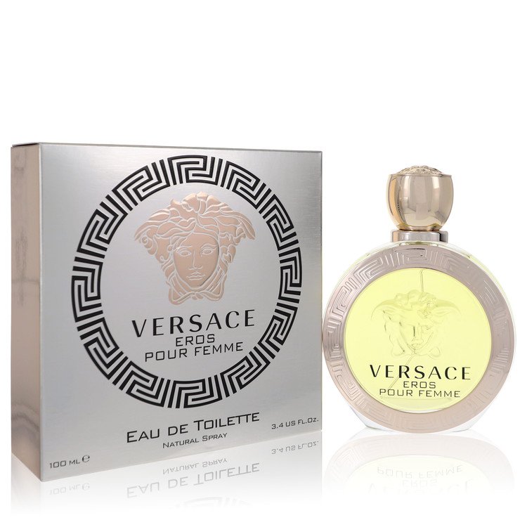 Versace Eros 3.4 oz Eau De Toilette Spray For Women By Versace