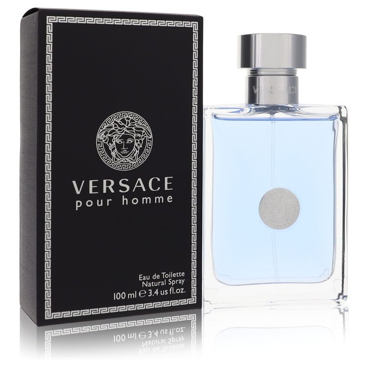 Versace Pour Homme 3.4 oz Eau De Toilette Spray For Men By Versace