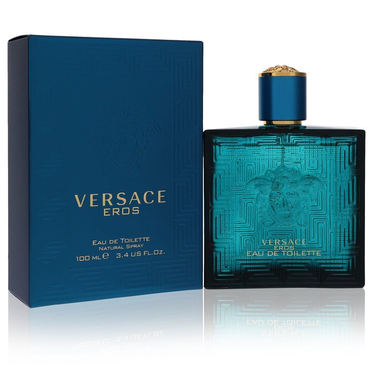 Versace Eros 3.4 oz Eau De Toilette Spray For Men By Versace