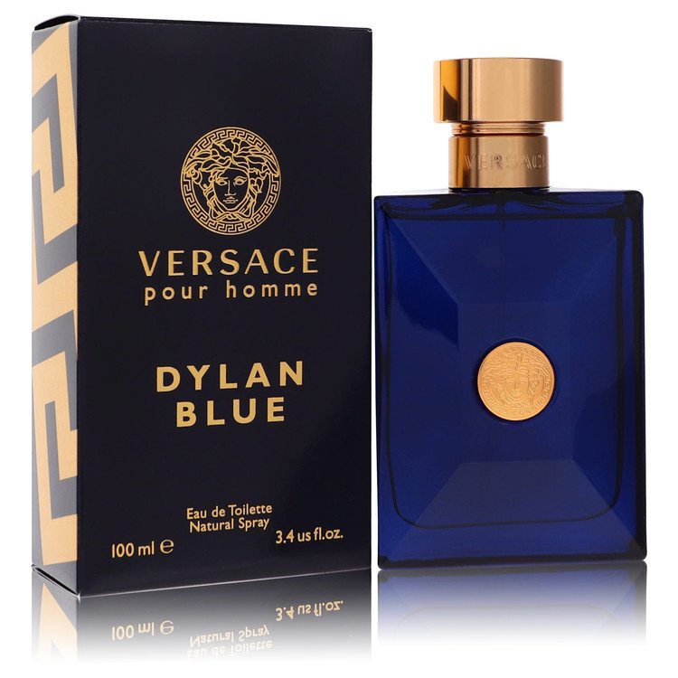 Versace Pour Homme Dylan Blue 3.4 oz Eau De Toilette Spray For Men By Versace