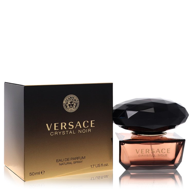 Crystal Noir Eau De Parfum Spray By Versace 1.7 oz Eau De Parfum Spray For Women By Versace