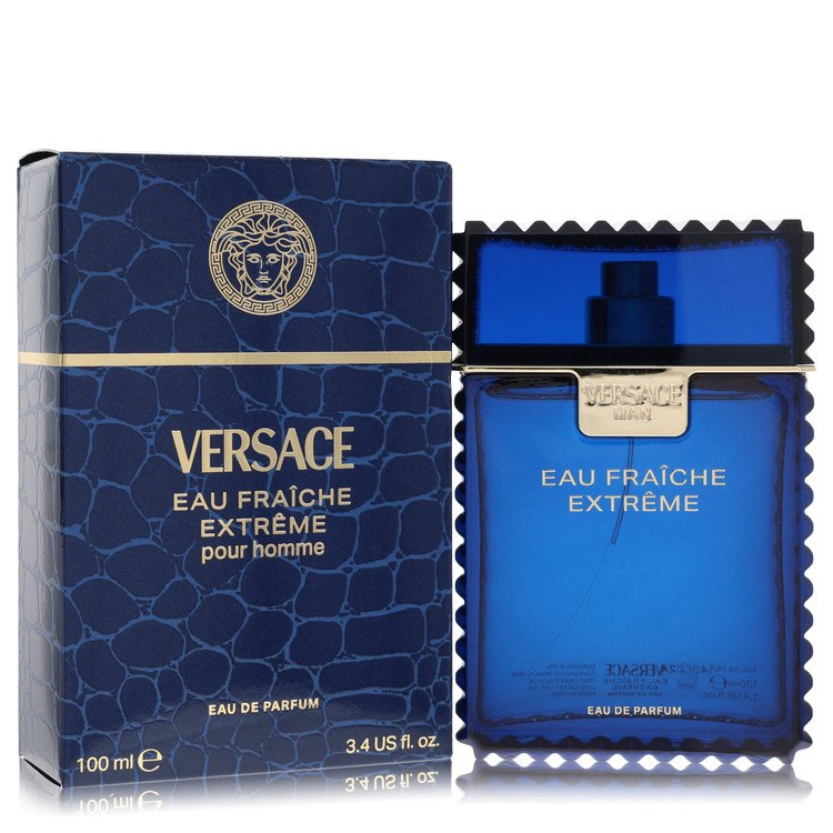 Versace Man Eau Fraiche Extreme 3.4 oz Eau De Parfum Spray For Men By Versace