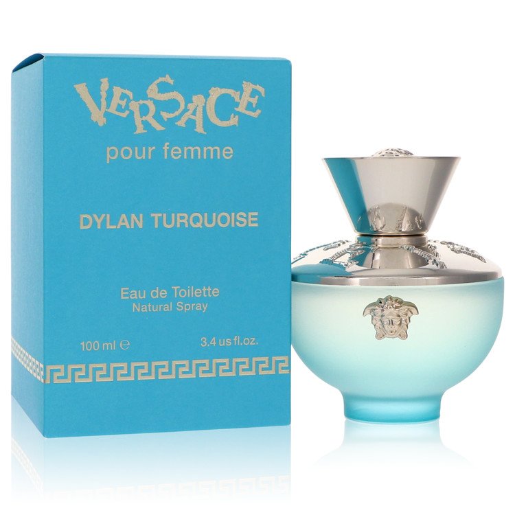 Versace Pour Femme Dylan Turquoise 3.4 oz Eau De Toilette Spray For Women By Versace