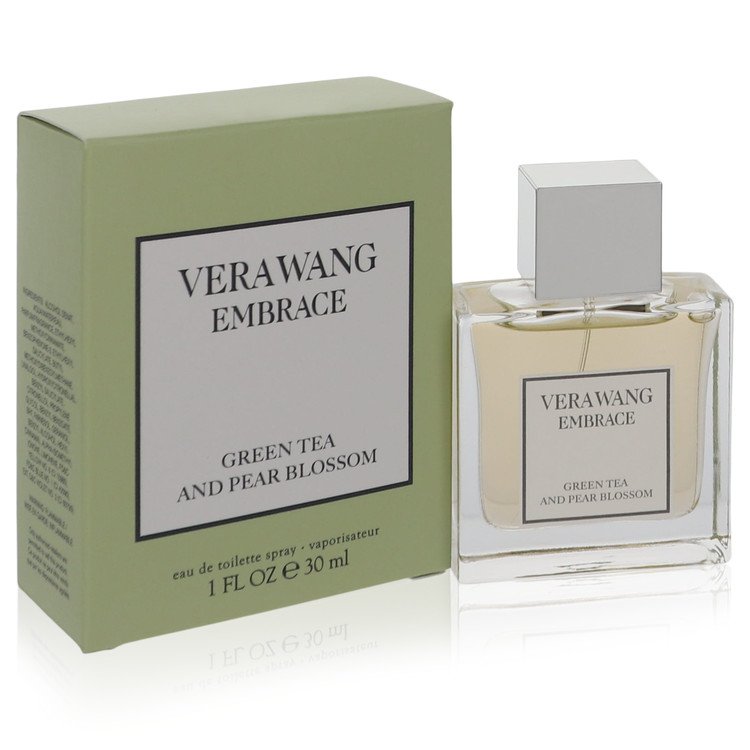 Vera Wang Embrace Green Tea And Pear Blossom 1 oz Eau De Toilette Spray For Women By Vera Wang