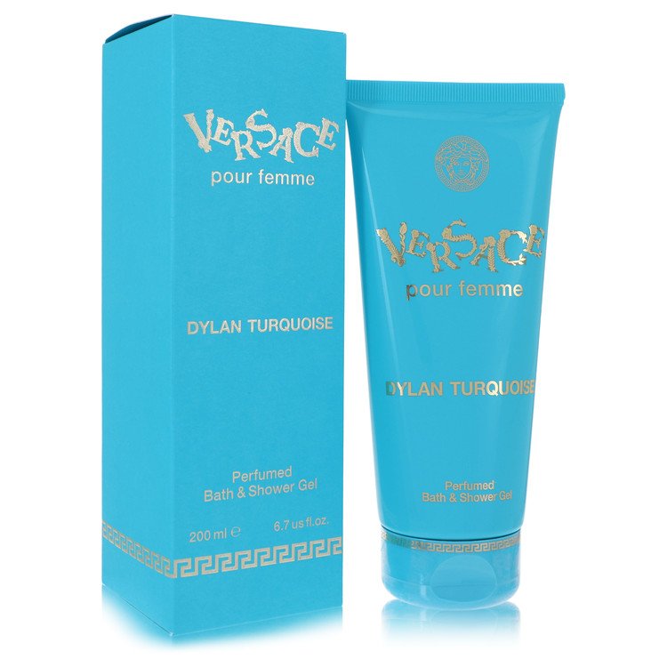 Versace Pour Femme Dylan Turquoise 6.7 oz Shower Gel For Women By Versace